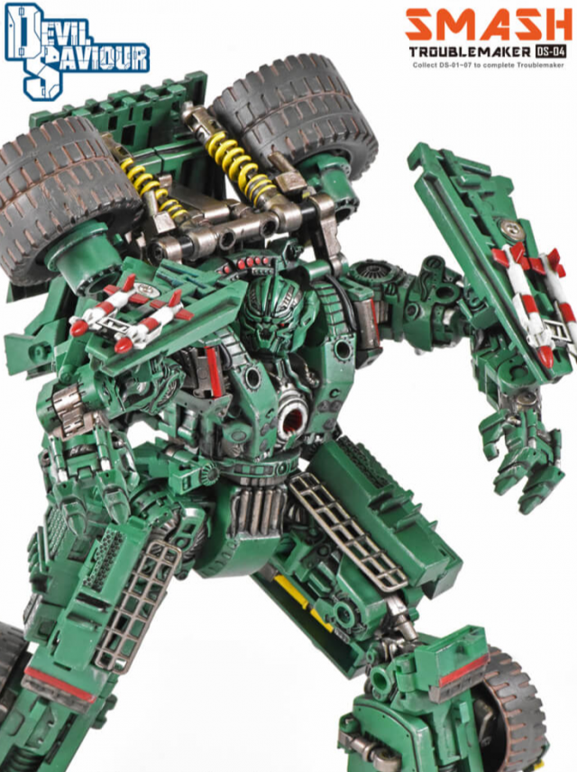 DS-04 Smash | Devil Saviour Construction Combiner