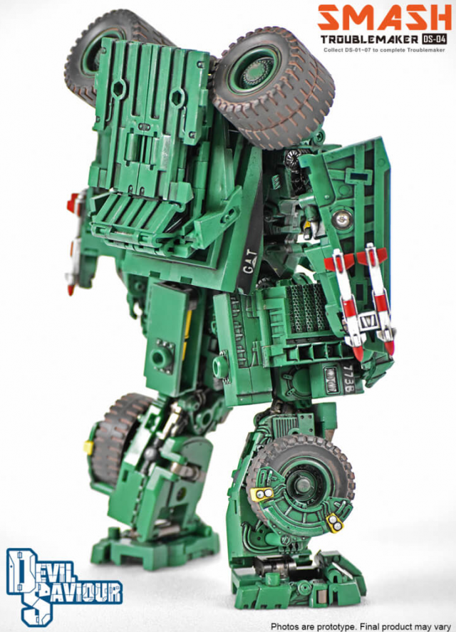 DS-04 Smash | Devil Saviour Construction Combiner