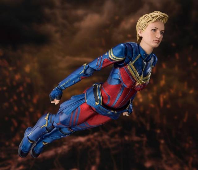 Captain Marvel Final Battle Edition S.H. Figuarts | Bandai Tamashii Nations | Marvel