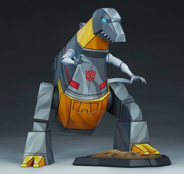 Grimlock Statue Classic Scale | Transformers G1 Generation One