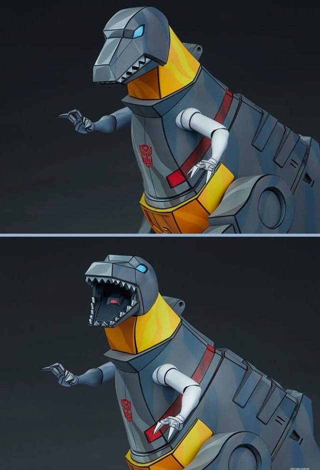 Grimlock Statue Classic Scale | Transformers G1 Generation One