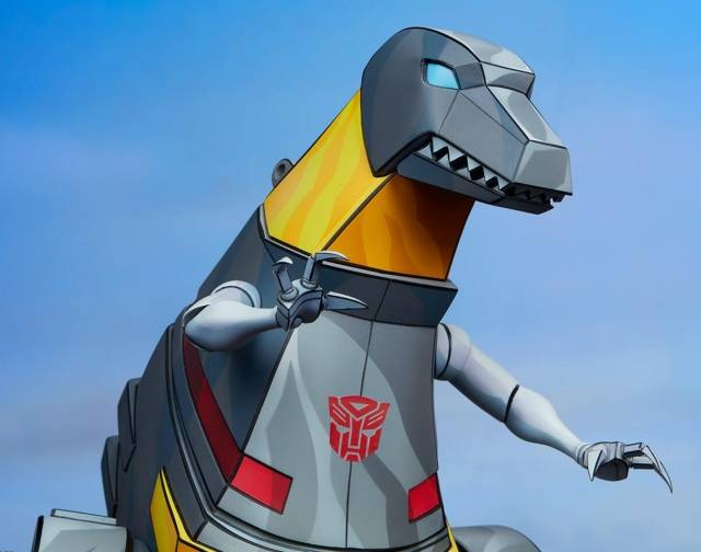 Grimlock Statue Classic Scale | Transformers G1 Generation One