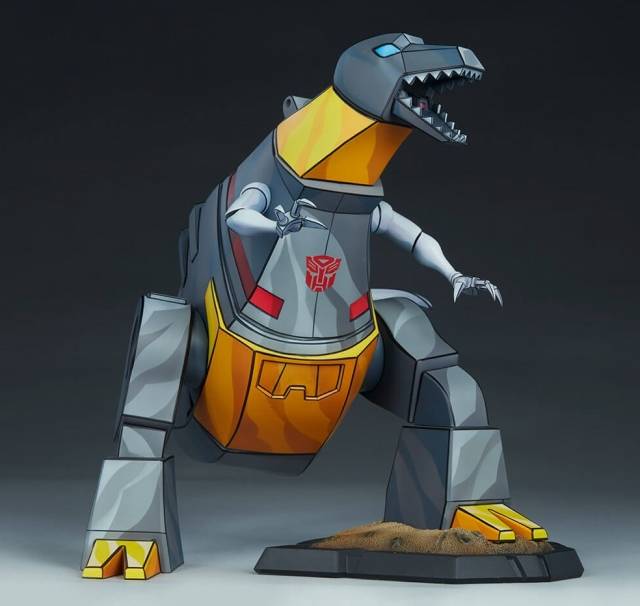 Grimlock Statue Classic Scale | Transformers G1 Generation One