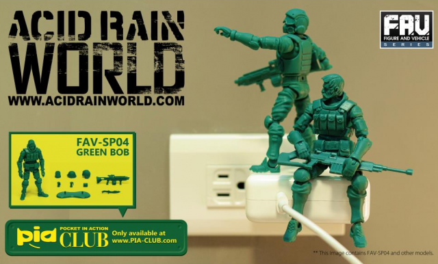 FAV-SP04 Green Bob 1:18 Scale | Acid Rain Fav