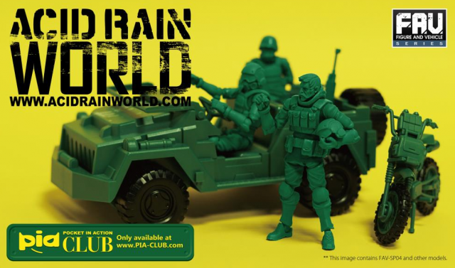 FAV-SP04 Green Bob 1:18 Scale | Acid Rain Fav