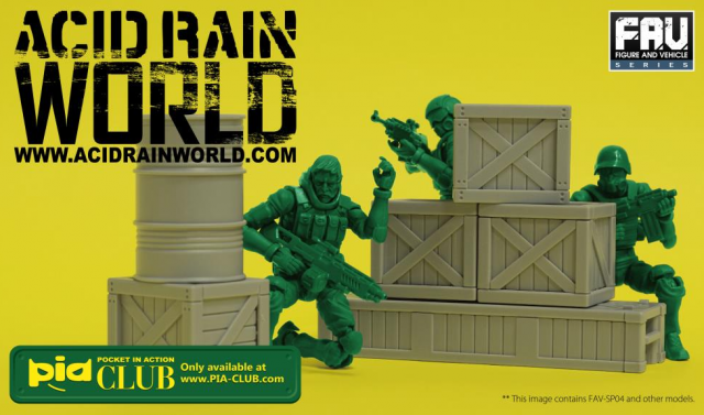 FAV-SP04 Green Bob 1:18 Scale | Acid Rain Fav
