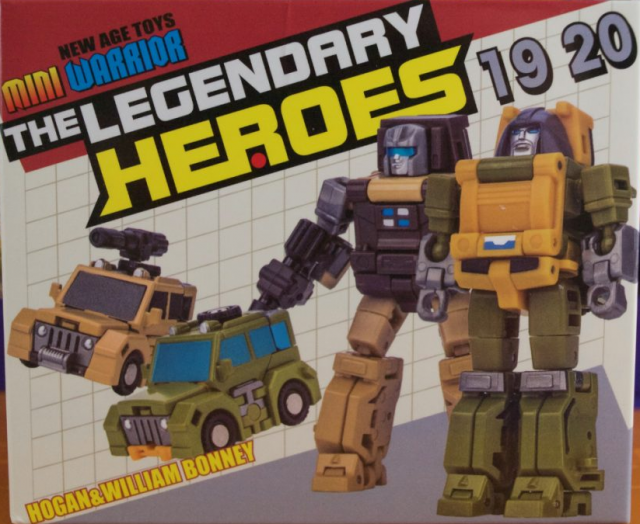H19 Hogan and H20 William Bonney Set of 2 | Newage the Legendary Heroes