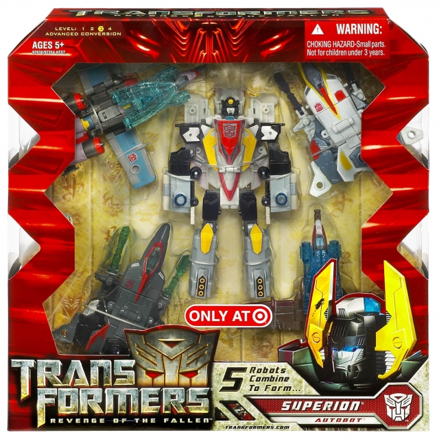 Superion Maximus Set of 5 Exclusive | Transformers 2 ROTF Revenge of the Fallen