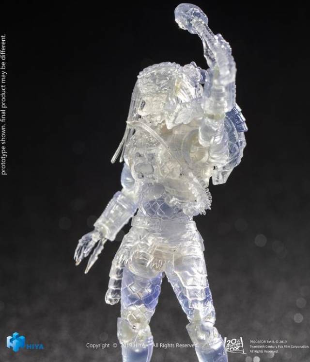 Jungle Hunter Predator Invisible Version PX Previews Exclusive 1:18 Scale | The Predator | Hiya Toys