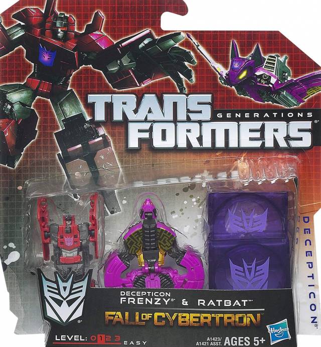 Ratbat and Frenzy Decepticon Set Legends Class | Transformers Generations Fall of Cybertron