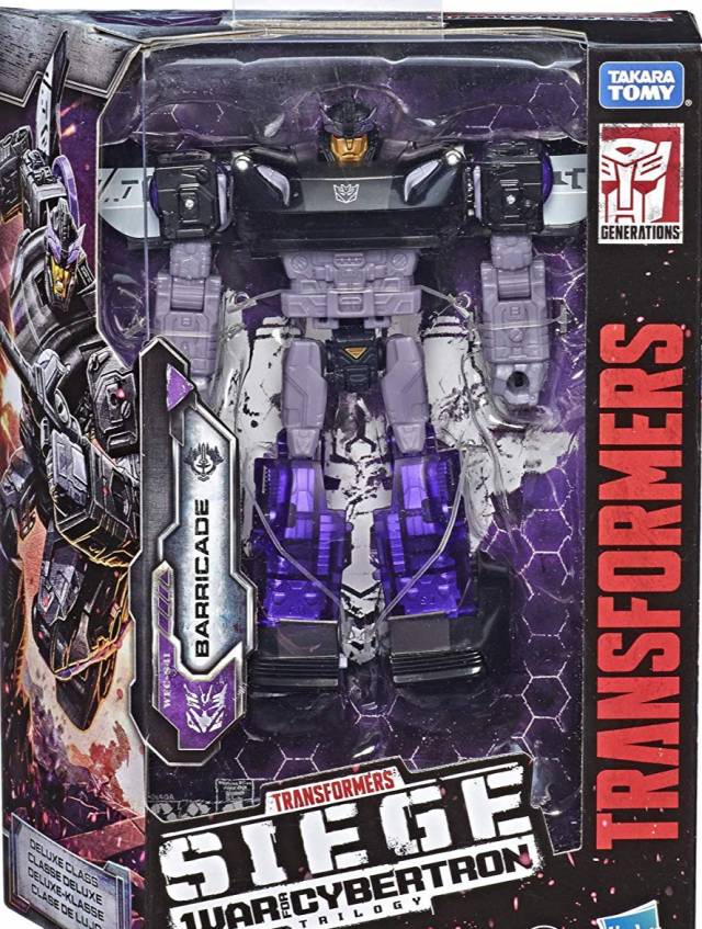 WFC-S41 Barricade Deluxe Class | Transformers Generations War for Cybertron Siege Chapter