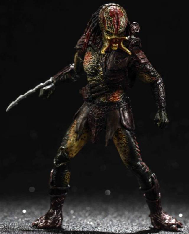 Berserker Predator Unmasked Version PX Previews Exclusive 1:18 Scale | Predators | Hiya Toys