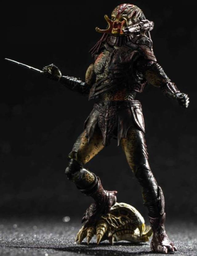 Berserker Predator Unmasked Version PX Previews Exclusive 1:18 Scale | Predators | Hiya Toys