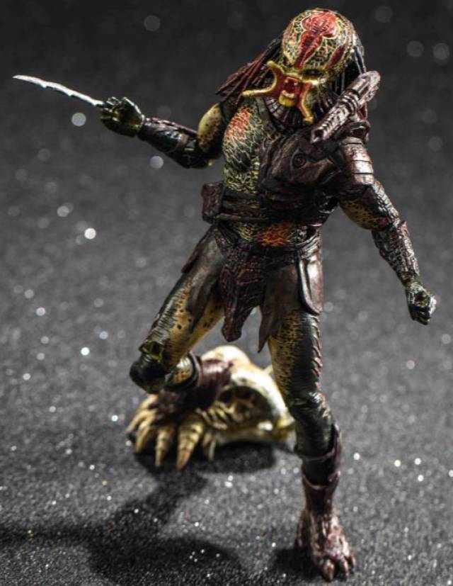 Berserker Predator Unmasked Version PX Previews Exclusive 1:18 Scale | Predators | Hiya Toys