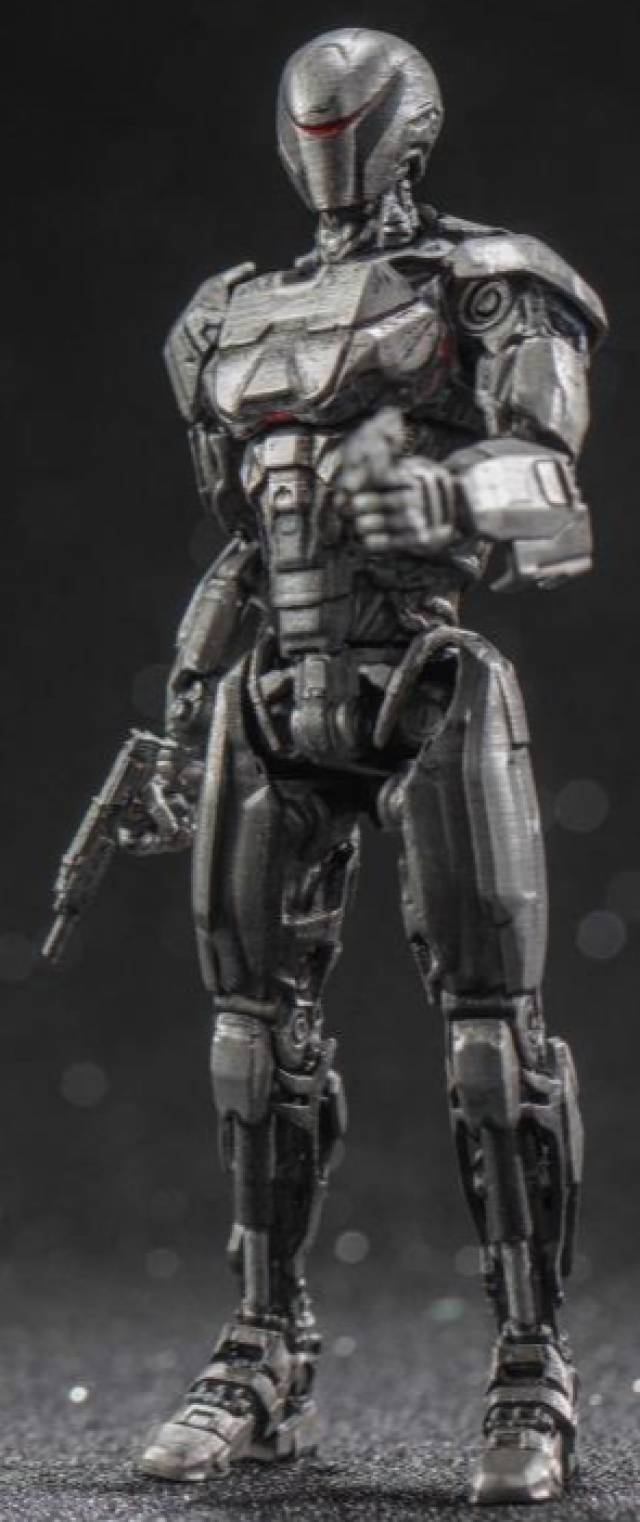 EM-208 Enforcement Droid PX Previews Exclusive Set of 2 1:18 Scale | Robocop 2014 | Hiya Toys