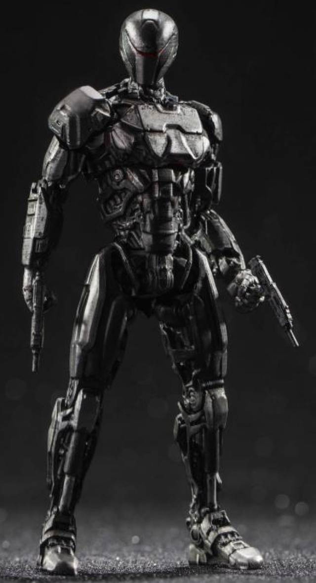 EM-208 Enforcement Droid PX Previews Exclusive Set of 2 1:18 Scale | Robocop 2014 | Hiya Toys