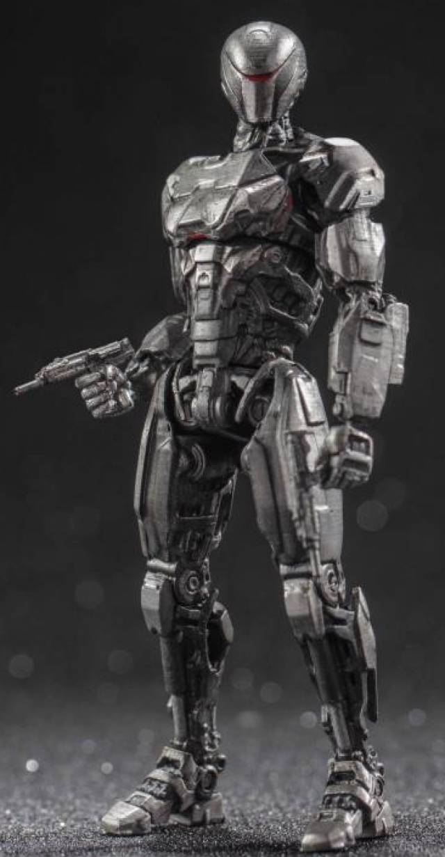 EM-208 Enforcement Droid PX Previews Exclusive Set of 2 1:18 Scale | Robocop 2014 | Hiya Toys