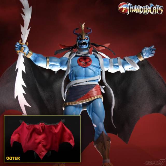 Mumm-Ra the Ever-Living and Ma-Mutt Set of 2 7-inch Scale | Thundercats Ultimates | Super7