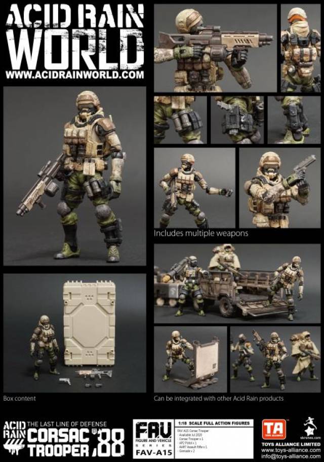 FAV-A15 Corsac Trooper 1:18 Scale | Acid Rain FAV