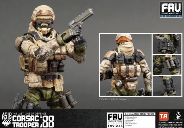 FAV-A15 Corsac Trooper 1:18 Scale | Acid Rain FAV