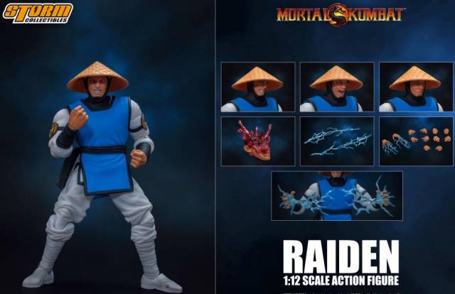 Raiden 1:12 Scale Figure I Mortal Kombat | Storm Collectibles