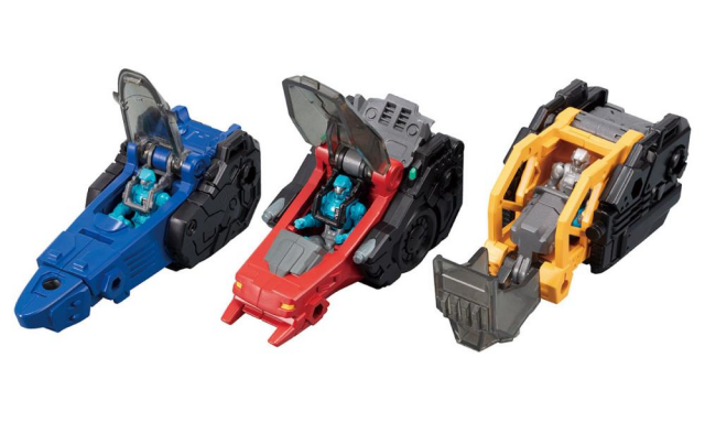 DA-53 Triverse Bullet Core Set | Diaclone Reboot | Takara Tomy