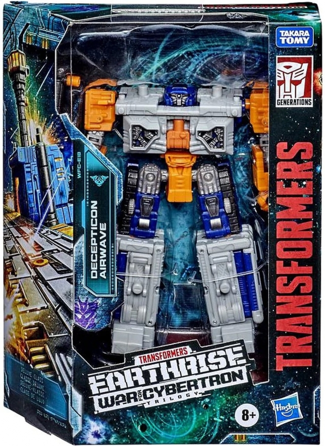 WFC-E18 Decepticon Airwave Deluxe Class | Transformers Generations War for Cybertron Earthrise Chapter