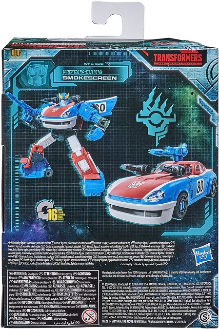 WFC-E20 Smokescreen Deluxe Class | Transformers Generations War for Cybertron Earthrise Chapter