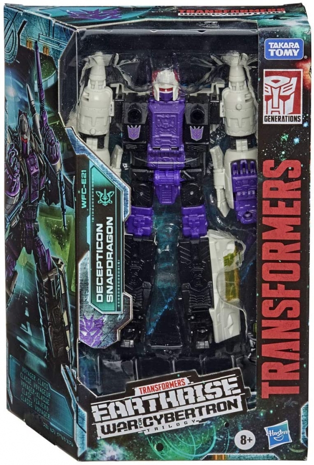 WFC-E21 Decepticon Snapdragon Triple Changer Voyager Class | Transformers Generations War for Cybertron Earthrise Chapter