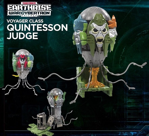 WFC-E22 Quintesson Judge Voyager Class | Transformers Generations War for Cybertron Earthrise Chapter
