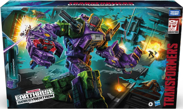 WFC-E25 Scorponok Triple Changer Titan Class | Transformers Generations War for Cybertron Earthrise Chapter