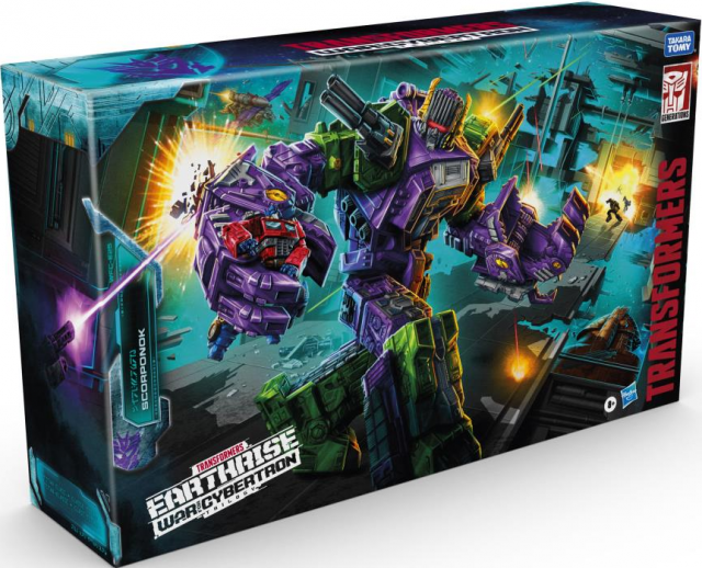WFC-E25 Scorponok Triple Changer Titan Class | Transformers Generations War for Cybertron Earthrise Chapter