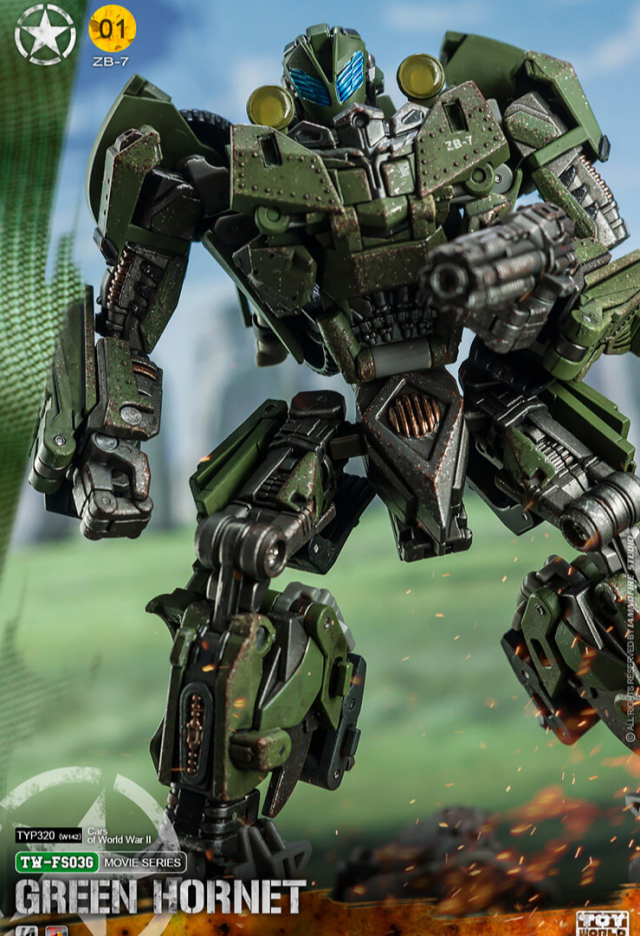 TW-FS03L Green Hornet Green Version | Toyworld