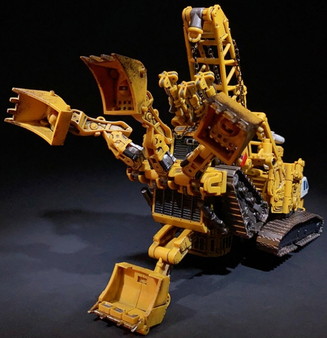 DS-07A Paranoider and DS-07B Bomber Set of 2 Figures | Devil Saviour Construction Combiner