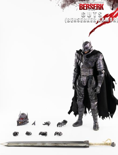 Guts Berserker Armor 1:6 Scale Figure | Berserk | Threezero