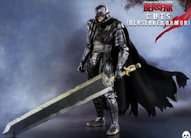Guts Berserker Armor 1:6 Scale Figure | Berserk | Threezero