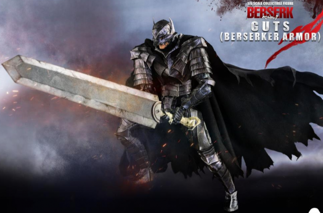 Guts Berserker Armor 1:6 Scale Figure | Berserk | Threezero
