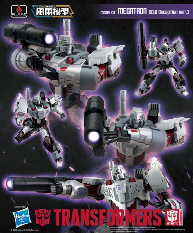 14 Megatron IDW Version Model Kit | Transformers Furai Model | Flame Toys