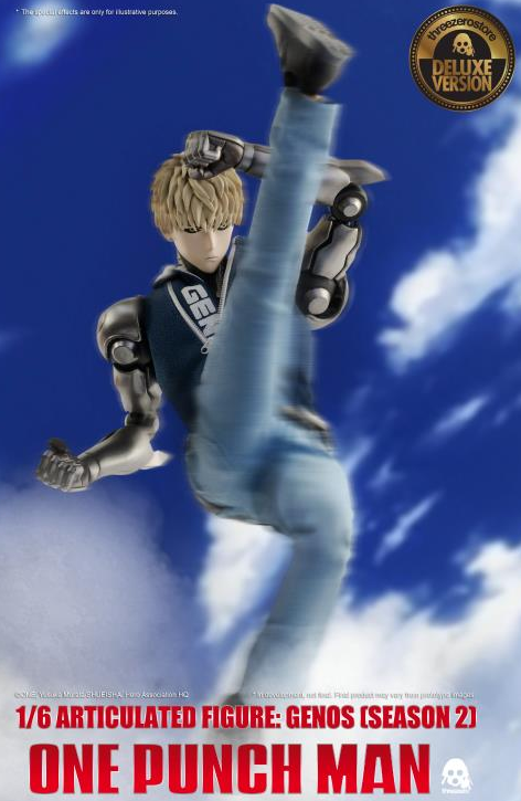 Genos Season 2 Deluxe 1:6 Scale Figure | One-punch Man | Threezero