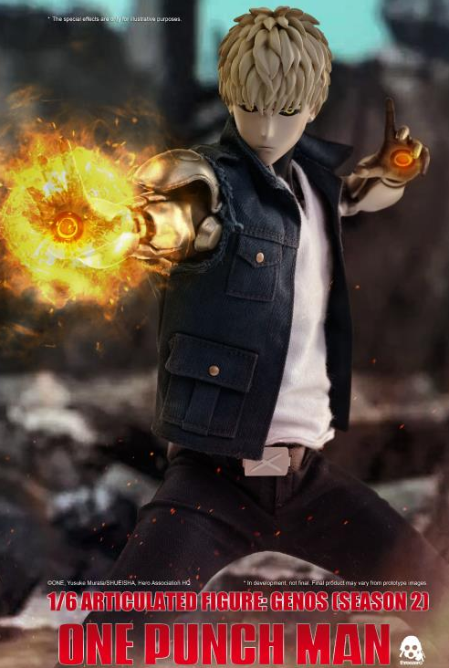 Genos Season 2 Deluxe 1:6 Scale Figure | One-punch Man | Threezero