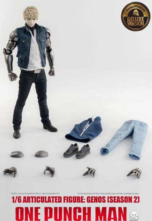 Genos Season 2 Deluxe 1:6 Scale Figure | One-punch Man | Threezero