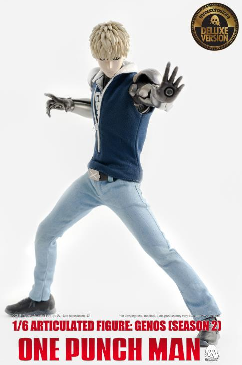 Genos Season 2 Deluxe 1:6 Scale Figure | One-punch Man | Threezero