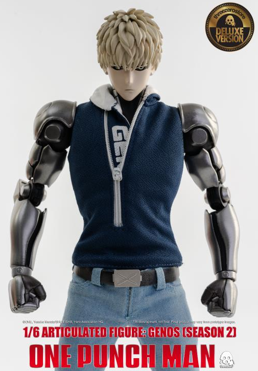 Genos Season 2 Deluxe 1:6 Scale Figure | One-punch Man | Threezero