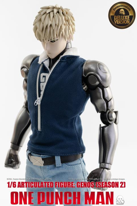Genos Season 2 Deluxe 1:6 Scale Figure | One-punch Man | Threezero