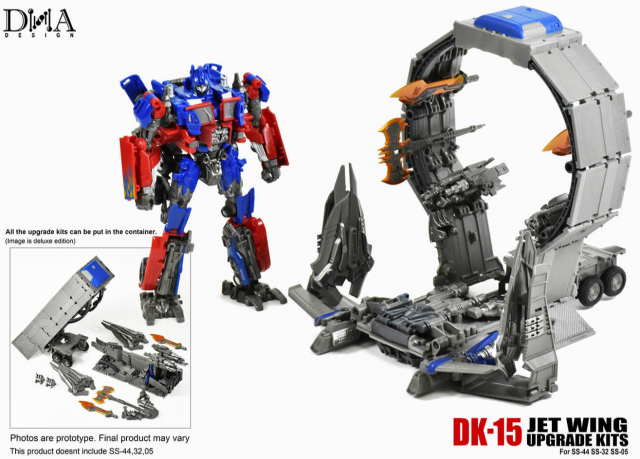 DK-15 Deluxe Version Upgrade Kit for Transformers Studio Series 05 32 44 Optimus Prime | Dna Design | Upgrade Kit