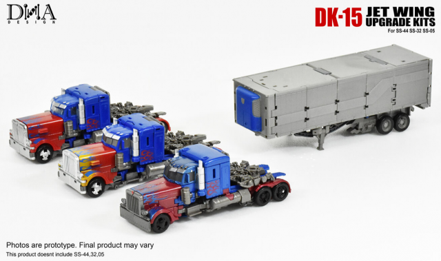 DK-15 Deluxe Version Upgrade Kit for Transformers Studio Series 05 32 44 Optimus Prime | Dna Design | Upgrade Kit