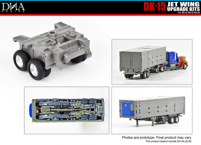 DK-15 Deluxe Version Upgrade Kit for Transformers Studio Series 05 32 44 Optimus Prime | Dna Design | Upgrade Kit