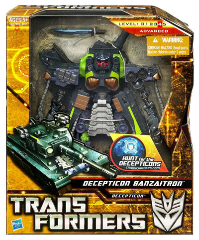 Decepticon Banzaitron Voyager Class | Transformers Hunt for the Decepticons HFTD