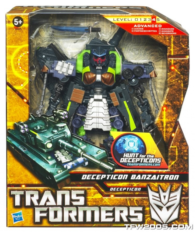 Decepticon Banzaitron Voyager Class | Transformers Hunt for the Decepticons HFTD
