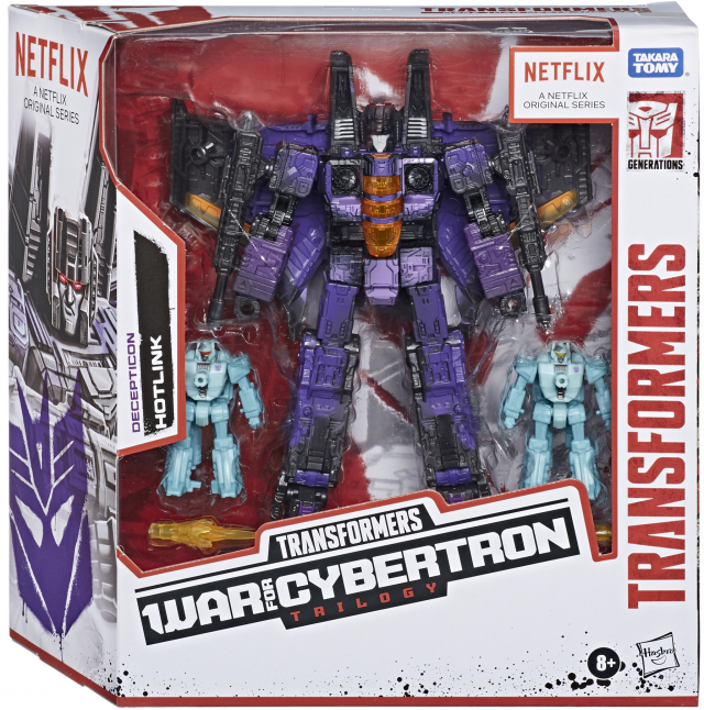 WFC-06 Decepticon Hotlink Netflix Edition | Transformers Generations War for Cybertron Trilogy